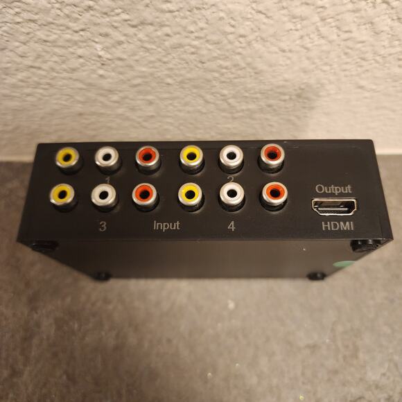 AV to HD 4X Gaming System Selector (NEW) - Old Skool - Picture 3 of 5